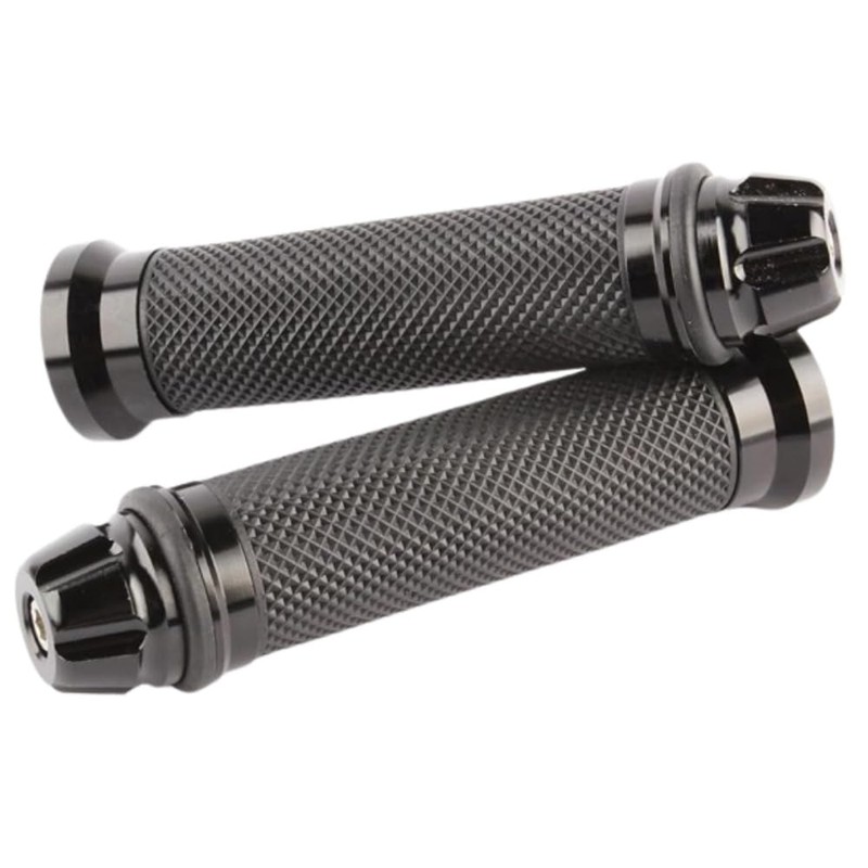 Motorcycle Grip Left and Right Set Aluminum Bar End 0.9