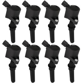 ROADFAR Pack of 8 ignition coils Replaces DG508 coil Pack Set Compatible for Ford E-350 Super Duty 6.2L 2019-2019