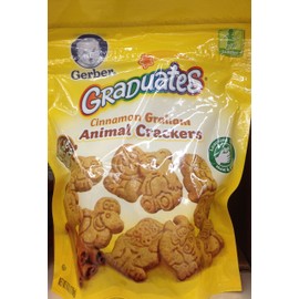 Gerber+Graduates+Cinnamon+Graham+ANIMAL+CRACKERS+4oz.+(Pack+of+5)