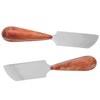 Leather Knife High Speed Steel Wooden Handle Easy Control Widely