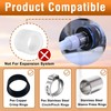 Horiznext 3/4 inch pex elbow fitting, brass coupling adapts water