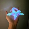 XineYuor 3D Printed Dragon Egg Mysterious Dragon Toy Luminous Dragon