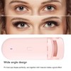 Heated Eyelash Curler Pink Portable Electric Long Lasting Eyelash Curler