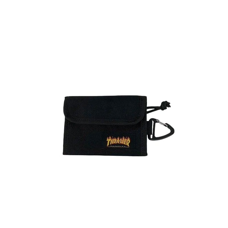 Slasher THR-010 Bifold Wallet (Trifold & Carabiner Included) Compact Velcro