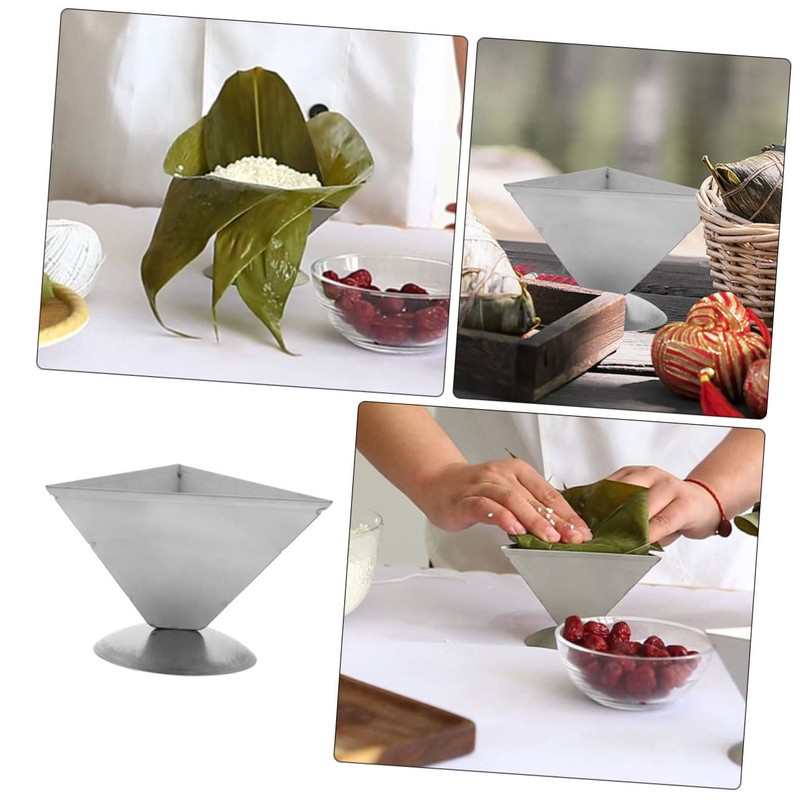 ULTECHNOVO 1pc Rice Pudding Mold for Cooking Kitchen Gadget Silver