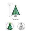 EVER FAITH Austrian Crystal Enamel Shining Star Christmas Wish Tree