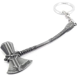 Khybex International Thor Keychain Stormbreaker Axe Keychain Hammer Thor Keychain, Hammer Key Ring God of War Axe Keychains