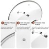 12 InchTempered Glass Lid, Cooking Pot Lid with Stainless Steel