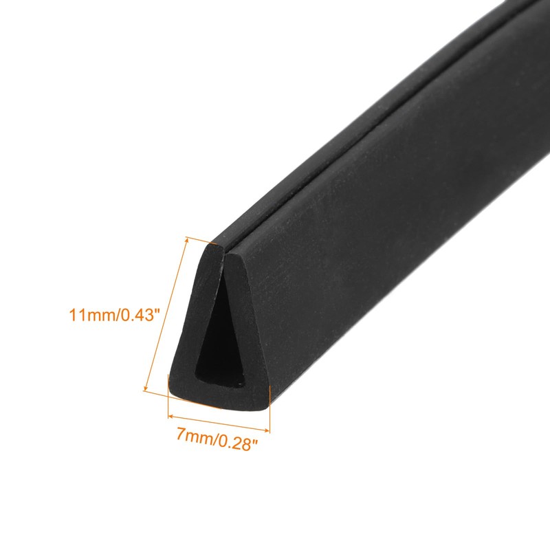 sourcing map sourcing map U Channel Edge Trim, 19.7ft Length