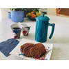 Frieling Double-Walled Stainless Steel French Press Coffee Maker, Navy, 34