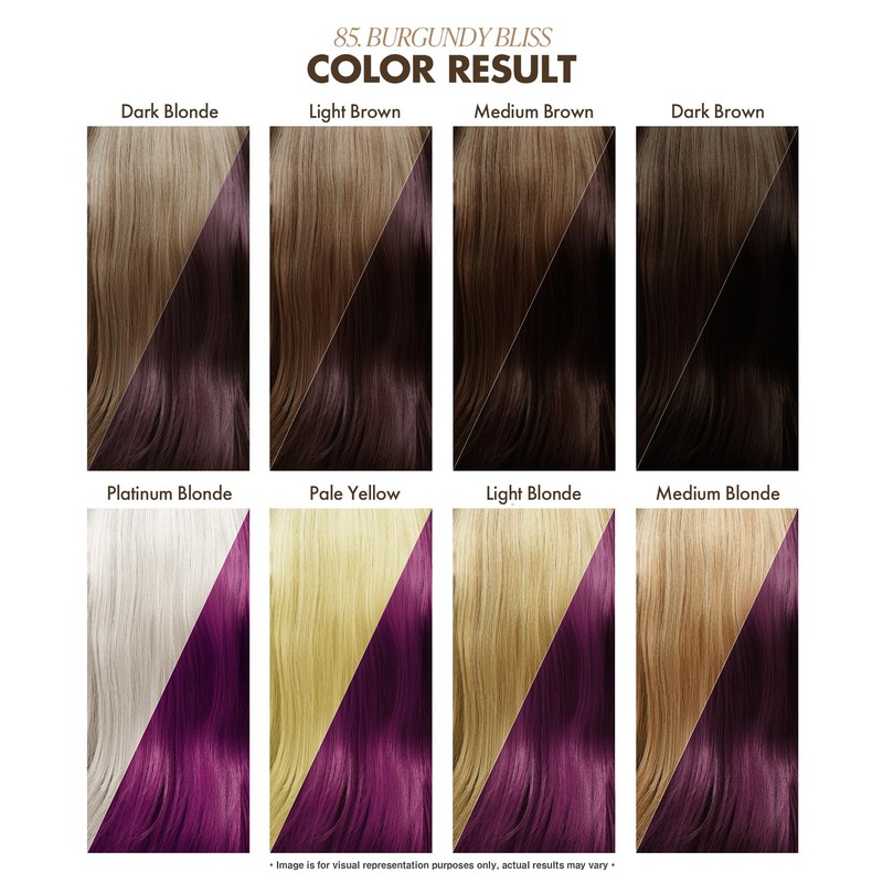 Adore Semi Permanent Hair Color (085 Burgundy Bliss) | Vegan