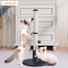 Woochpet 33'' Tall Cat Scratching Post for Adults Cats, Sturdy