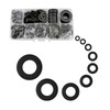 Metal Washers Assortment, 600 Pieces Flat Washers Set, Black Carbon