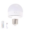 Shenmoyl Rechargeable Battery Operated Light Bulb with Remote Control 3