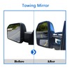 JZSUPER Tow Mirrors fit for 2015-2020 Ford F150 Right Passenger
