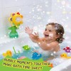 AIERSA Flower Bubble Machine for Kids, Swing Dance Handheld Automatic