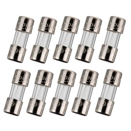 BOJACK F3AL125V 3.6x10 mm 3A 125V fuses 0.14x0.39 Inch 3 amp 125 Volt Fast-Blow Glass Fuses (Pack of 10)