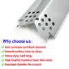 Direct Store DP149 (5-pack) Stainless Steel Grill Heat Plates Replacement