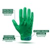 Repsters RPG1 Football Gloves - Adult & Youth Sizes (Emerald,