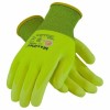 PIP 34-874FY MaxiFlex Ultimate HI VIS Micro Foam Nitrile Grip