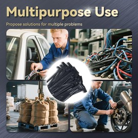 Nylon Universal Cable Tie Buckle 2025 New Nylon Locking Zip Ties Holder with Pin & Button Design, Heavy Duty Self Locking Nylon Zip Ties UV Resistant for Car Daily Auto Fixing Repair(50PCS)