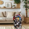 Personalise Cow Print Laundry Basket Oxford Cloth Animal Cowhide Laundry