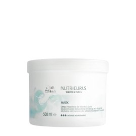 Wella Professionals NUTRICURLS Intensive Treatment Hair Mask for Wavy and Curly Hair - Nourishes and Defines, 500 ml