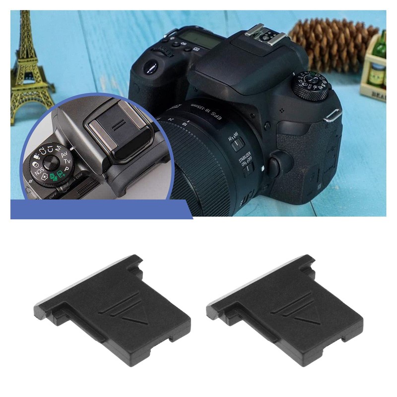 VGOL 2PCS Camera Hot Shoe Protective Cover Dust-proof Cap Compatible