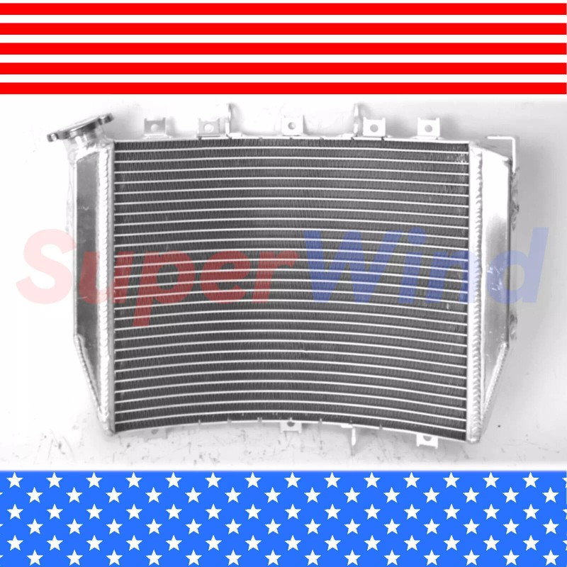 SuperWind for Radiator 2004-2005 Kawasaki Ninja ZX10R ZX1000C New Aluminum