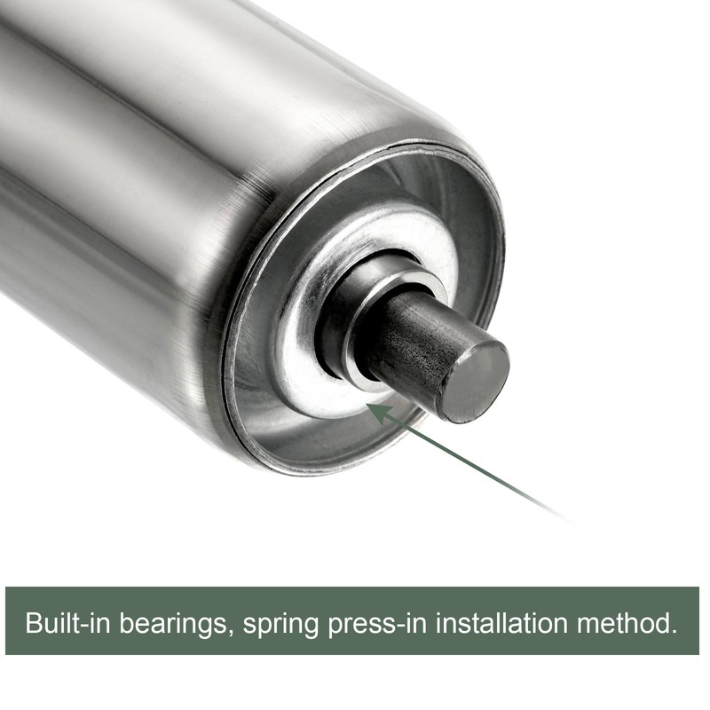 YOKIVE Stainless Steel Conveyor Roller | Smooth Movement, Ideal for