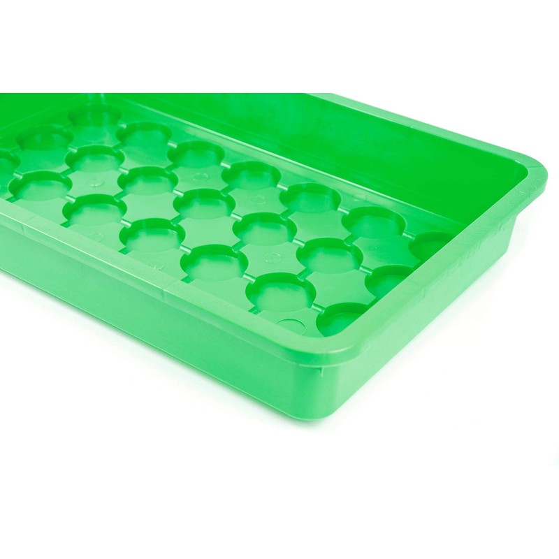 MGC24 indoor Greenhouse Propagator with Lid and Ventilation, Green