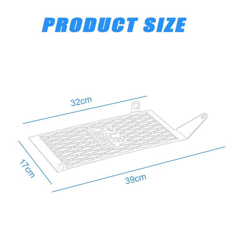 KLR 650 Radiator Grille Guard Cover Protector Compatible with KLR650