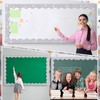 Fuyoooo 49 ft Magnetic Borders for Classroom Glitter Bulletin Board
