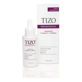 TiZO | Vitamin C & E Serum | Serum Anti Edad | Con Bakuchiol | Skin Care | Belleza Facial | Anti Arrugas y Líneas Finas | Vitamina C |Potentes Antioxidantes contra Dañinos Agentes Externos | 29ml