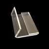 JIHUOO 15 Pcs 2 x 4cm Clear Acrylic Card Display