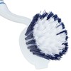 Relaxdays 6 x Washing Up Brush, Medium Bristles, Rubberised Handle,