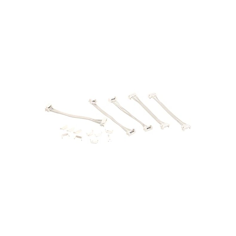 Luminea Accessories for LED strip WLAN: Set of 5 connection