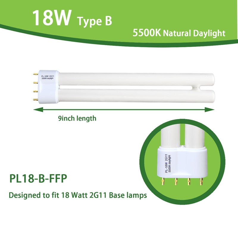 Dameiol 2Pack PL18-B-FFP 18W Replacement for OttLite T18330 T186C0 T40112
