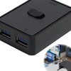USB 3.0 Switch Switch, Bi-Directional USB Switch Adapter with 2-in-1