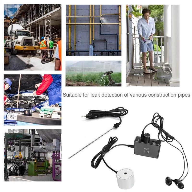 Water Leakage Detector, Water Pipe Leakage Monitor, High Sensitivity Water