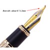 (Jinhao) Jinhao 100 Classic Fountain Pen Bent Nib, Orange Red