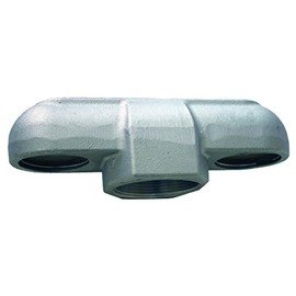 Morrison Bros. 155-0200AV Double Outlet T-Vent, FNPT, 1"