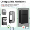 Ice Machine Cleaner and Descaler with 2 cleaning brushes,Ideal for