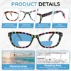 Bifocal Reading Glasses for Men and Women Rectangle Multifocal Readers