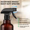 Hethyo Glass Spray Bottles with Silicone Sleeve 16.9oz 2 Pack
