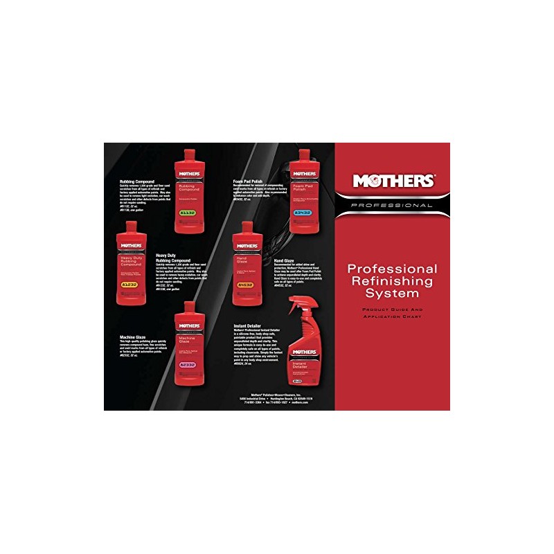Mothers 81132 Professional Rubbing Compound - 32 oz.