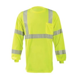 OccuNomix Standard Long Sleeve Class 3, Yellow, 3X-Large