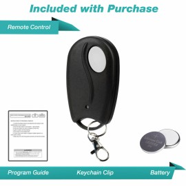 ECS For Linear Megacode ACT-31B ACP00879 Mini Key Chain Garage Door Remote Control