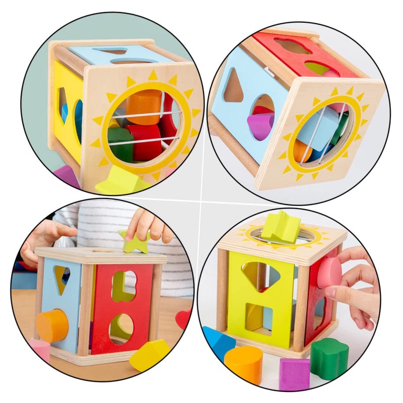 BESPORTBLE Geometric Educational for Interactive Plaything for Boys Early Learning