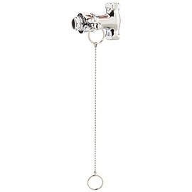 Homewerks 3070-300-CH-B Self-Closing Shower Valve with Pull Chain, Chrome